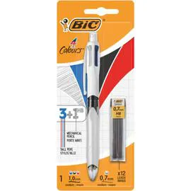 BIC Stylo 4 couleurs + porte mine l'unité