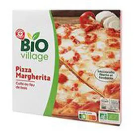MARQUE REPÈRE, BIO VILLAGE Pizza Feu de bois Bio Margharita 350g