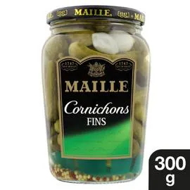 MAILLE Cornichons fins 300g 