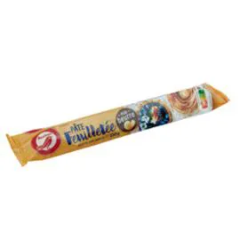 AUCHAN Pâte feuilletée pur beurre sans additif 230g