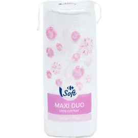 CARREFOUR Coton maxi duo Soft x80