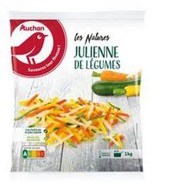 AUCHAN Julienne de légumes 1kg