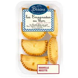 MAISON BRIAU Empanadas au thon Gingembre citron vert 160g
