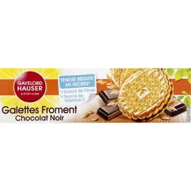 GAYELORD HAUSER Biscuits galettes chocolat noir 180g
