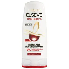 L'ORÉAL PARIS, ELSÈVE Après-shampoing Soin Démêlant Reconstituant Pour Cheveux Abîmés 300ml