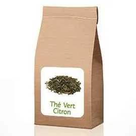 JUSTE BIO Thé vert citron BIO en vrac 100g