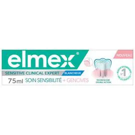 ELMEX Clinic Expert Dentifrice Sensitive Blancheur 75ml