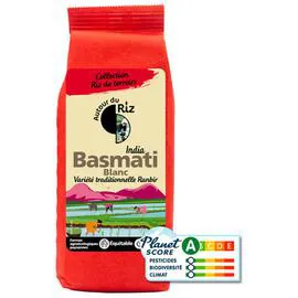 AUTOUR DU RIZ Riz Basmati Blanc Bio 500g