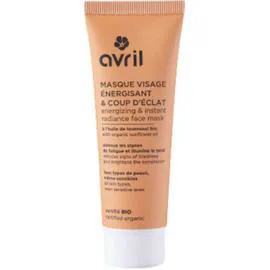 AVRIL Masque visage énergisant & coup d'éclat 50ml