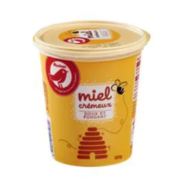 AUCHAN Miel crémeux doux et fondant 500g