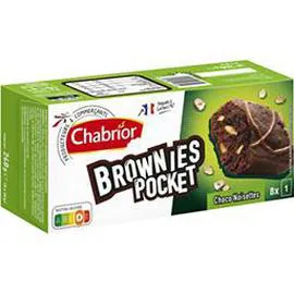 CHABRIOR Brownie Pocket choco noisettes 240g