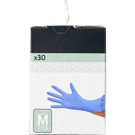 CARREFOUR Gants Nitril T7 x30