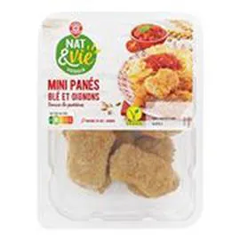 MARQUE REPÈRE, NAT & VIE Mini panés végétariens 200g