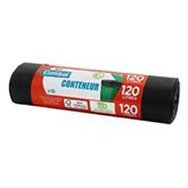 MARQUE REPÈRE, ELEMBAL Sacs poubelle container 120L x10