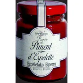 TERRE EXOTIQUE Puree Piment Espelette 90g