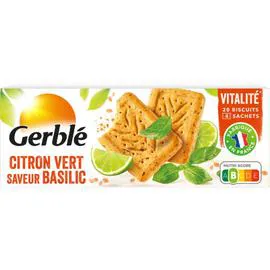 GERBLÉ Sablé citron vert & basililic 200g