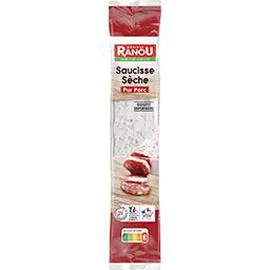 MONIQUE RANOU Saucisse sèche pur porc 250g