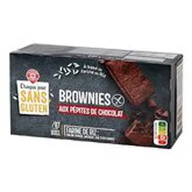 MARQUE REPÈRE, CHAQUE JOUR SANS GLUTEN Mini brownies chocolat 240g