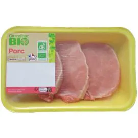 CARREFOUR BIO Pavé de porc bio 300g