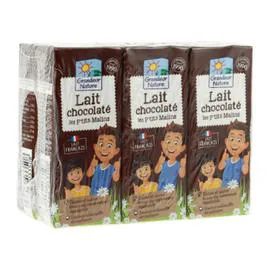 GRANDEUR NATURE Lait Chocolaté Uht Bio 6x20cl