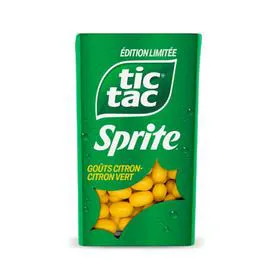 TIC TAC Bonbons goût Sprite x110 54g