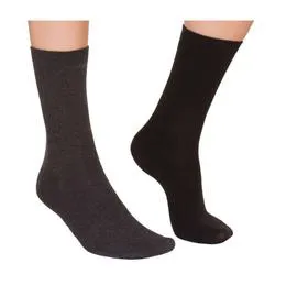 DIM Lot X2 Mi-Chaussettes en Coton Noires T35/38 l'unité
