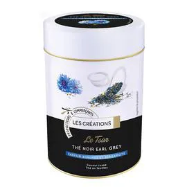 LES CRÉATIONS Le Tsar thé noir Earl Grey parfum agrumes et bergamote 100g
