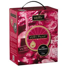 VERY Boisson à base de vin rosé Pamp Pamplemousse 3l