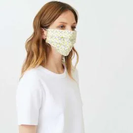 MONOPRIX FEMME Cat 2 - Lot de 2 Masques en Tissu Lavables Adultes x2