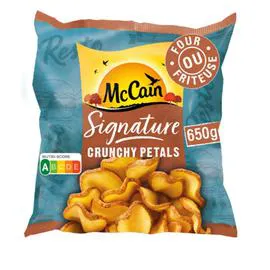 MCCAIN Pommes de terre crunchy petals 650g