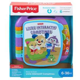 Livre Interactif Comptines Dès 6 mois (l'unité)