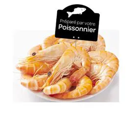 FILIÈRE QUALITÉ CARREFOUR Crevettes cuites de Madagascar 40/60 ASC 250g