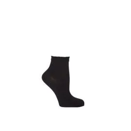 MONOPRIX FEMME Socquettes, Contient De La Soie, Noires T39/41 l'unité