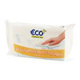 ECO+ Lingettes multi-usages Citron x50 