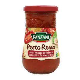 PANZANI Sauce pesto tomate & basilic 200g