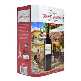 LA FRANCETTE Vin rouge Cabernet Sauvignon de France 5l