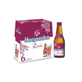 HOEGAARDEN Bière blanche Rosée 6x25cl