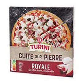 MARQUE REPÈRE, TURINI Pizza Cuite sur pierre Royale 400g