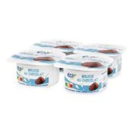 ECO+ Mousse au chocolat 4x60g