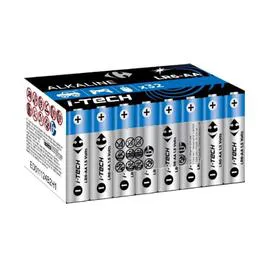 CARREFOUR Pile alcalines AA/LR6 I-Tech x32 x32