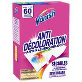 VANISH Lingette anti-transfert x30 lingettes x30 