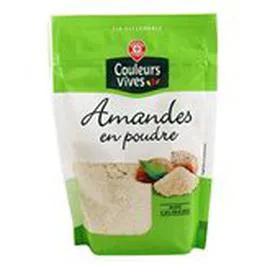 MARQUE REPÈRE, COULEURS VIVES Amandes En poudre 125g