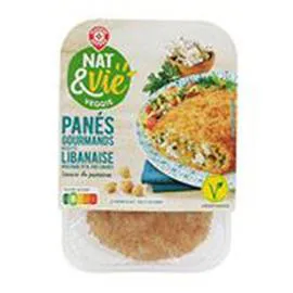 MARQUE REPÈRE, NAT & VIE Panés gourmands - Nat&Vie Libanais 2x90g