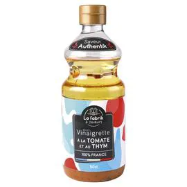 LA FABRIK À SAVEURS Sauce vinaigrette à la tomate et au thym 500ml