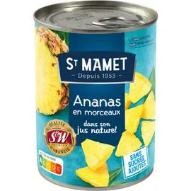 ST MAMET Ananas en morceaux 345g