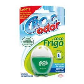 CROC'ODOR Désodorisant frigo Coco Frigo 33g
