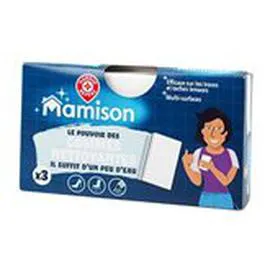 MARQUE REPÈRE, MAMISON Eponges nettoyantes x3 x3
