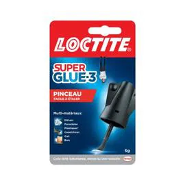 LOCTITE Super Glue-3, pinceau, 5gr l'unité