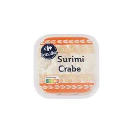 CARREFOUR SENSATION Préparation à tartiner surimi crabe 110g