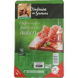 ITINÉRAIRE DES SAVEURS Saveur d'Italie - Chiffonnade de jambon sec italien 90g